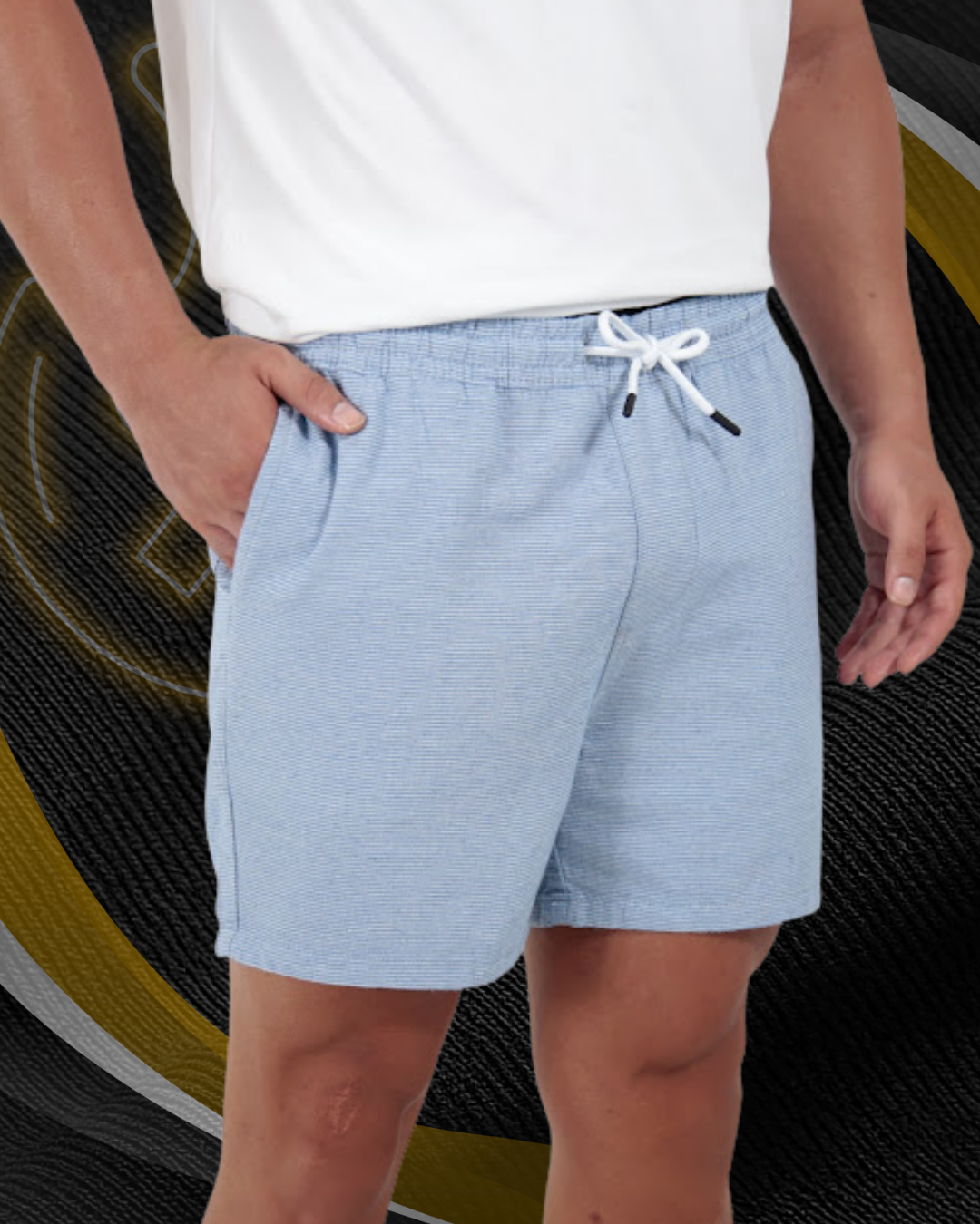 Short Flamê Listras