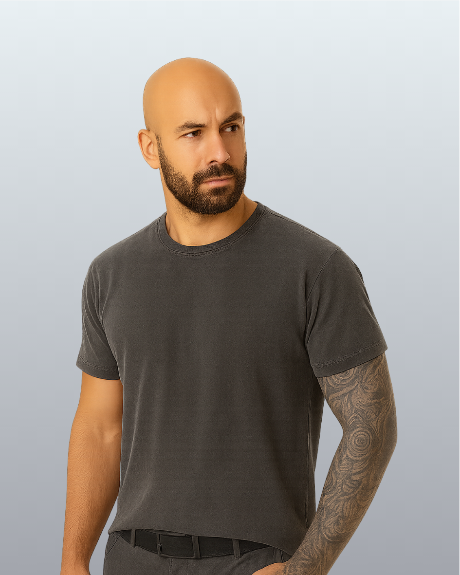 Camiseta Estonada de Algodão