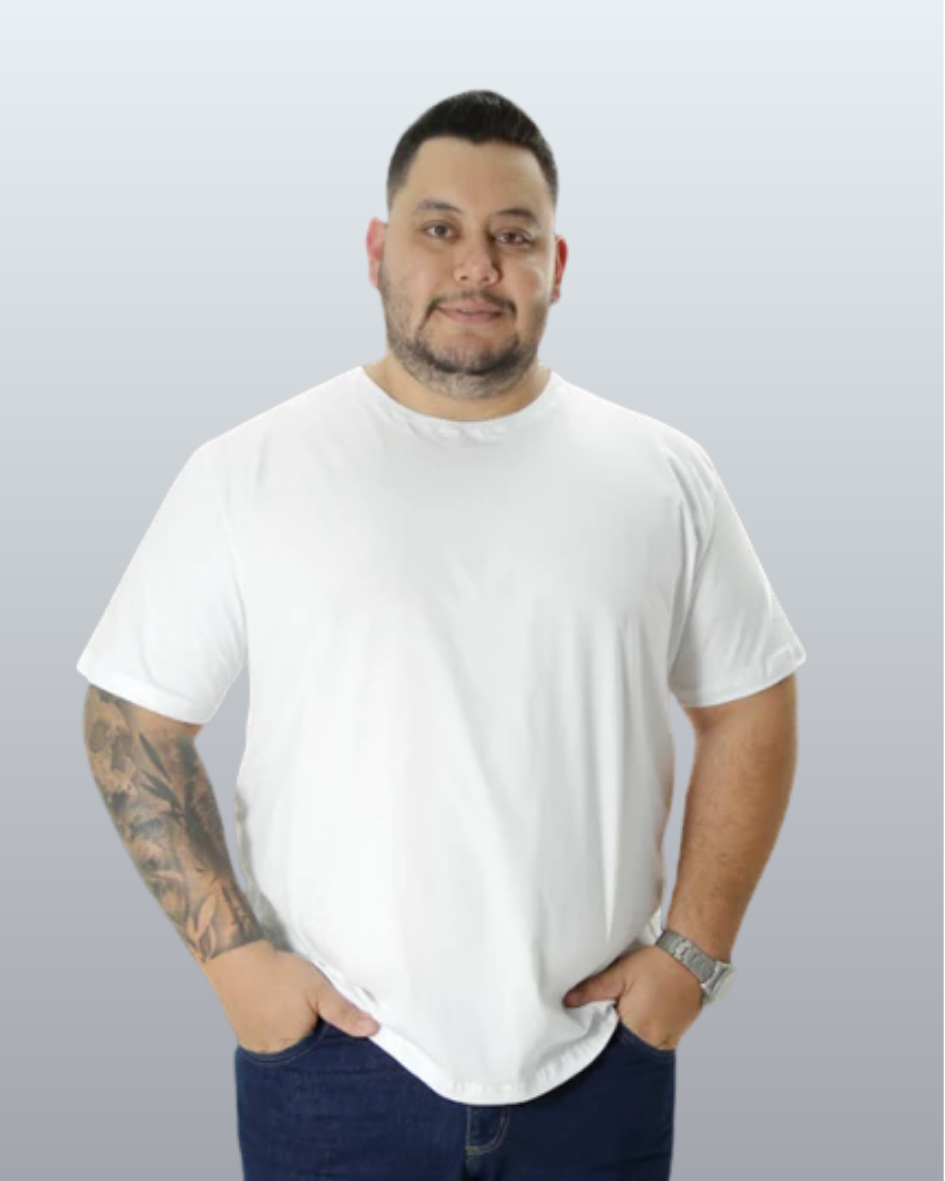 Camiseta Pima Plus Size