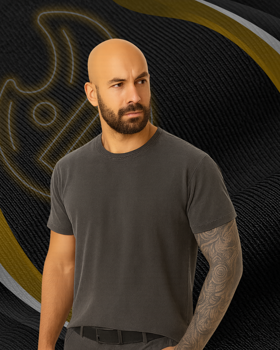 Camiseta Estonada de Algodão