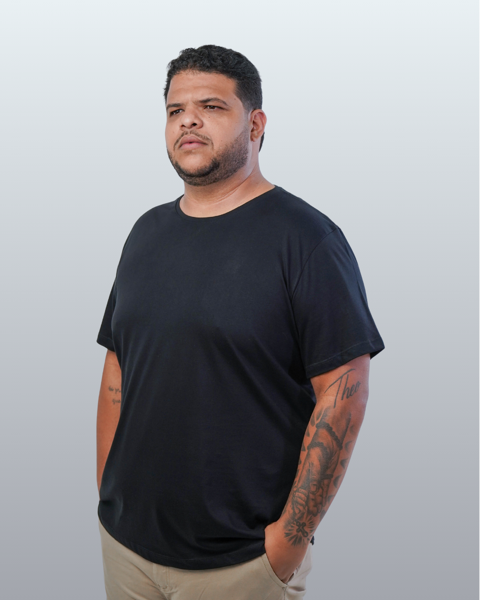 Camiseta Pima Plus Size