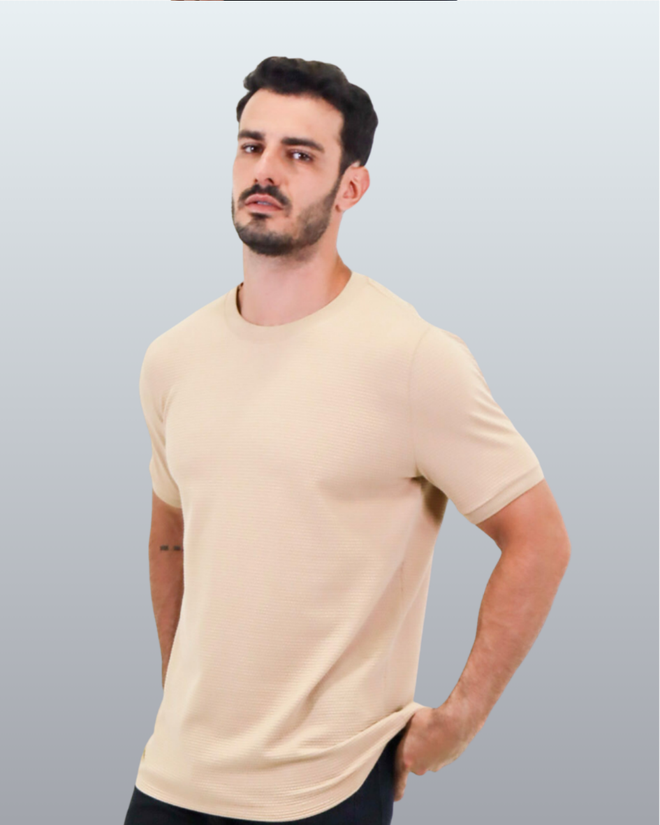 Camiseta Estruturada Textura