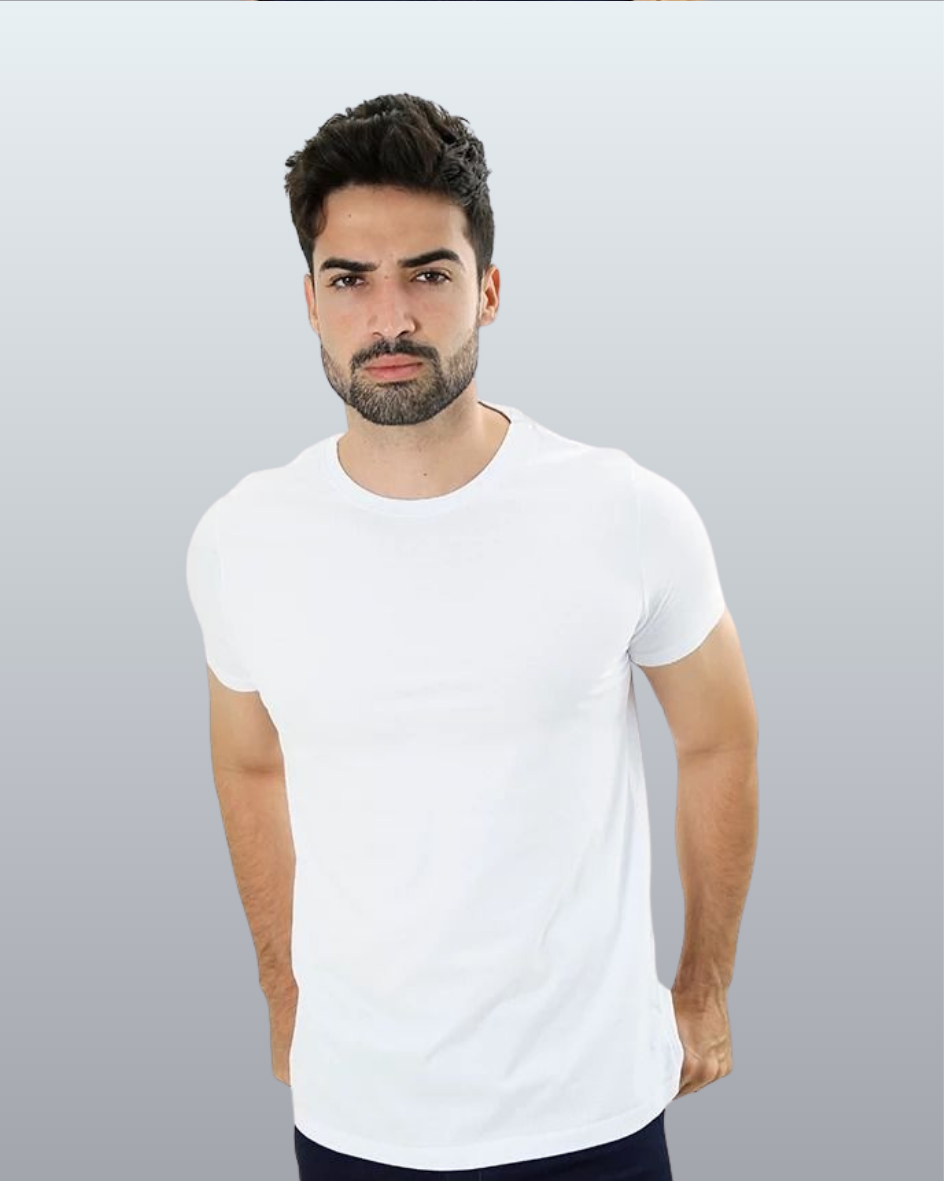Camiseta Básica Gola Redonda