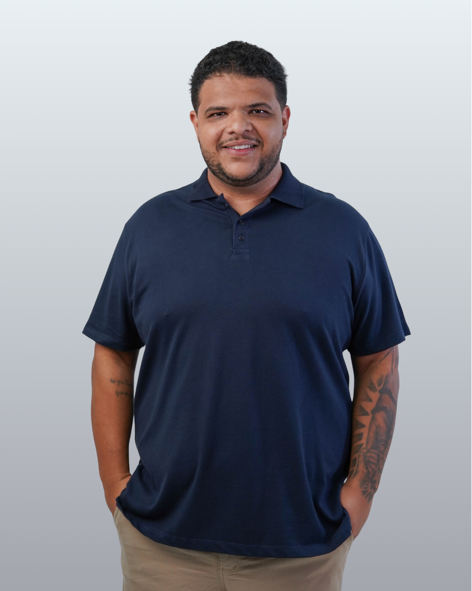 Polo Piquet Pima Plus Size