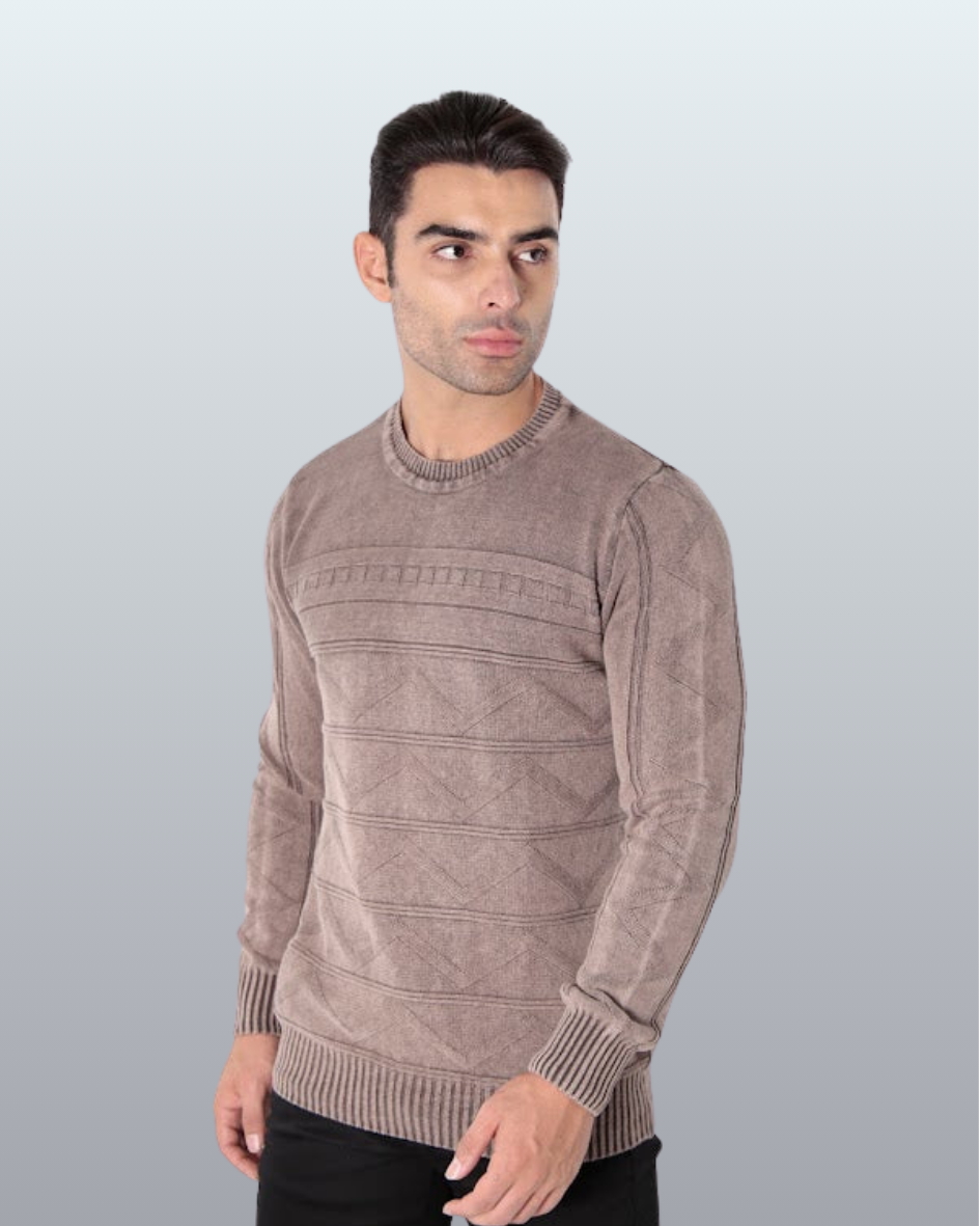 Suéter Tricot 3D Estonado Piemonte