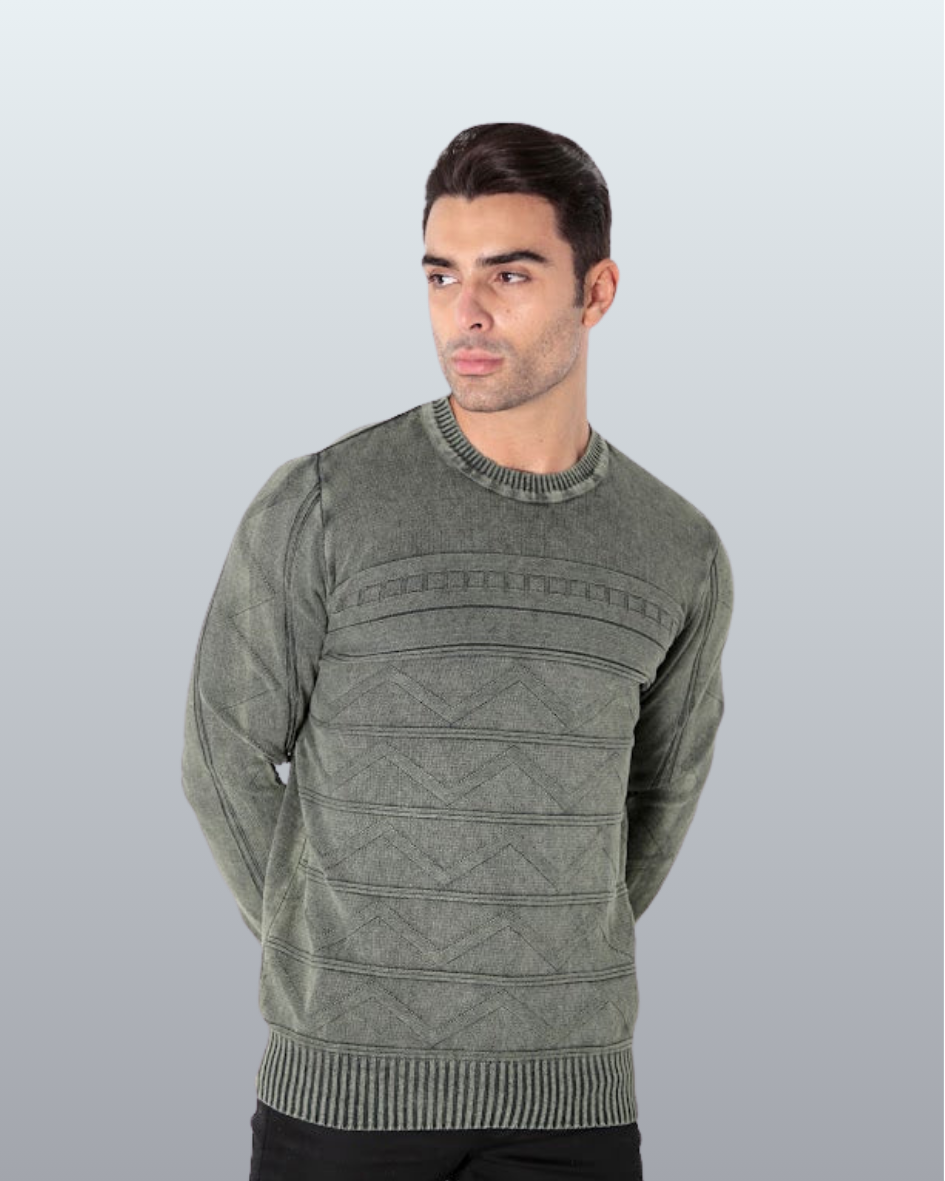 Suéter Tricot 3D Estonado Piemonte