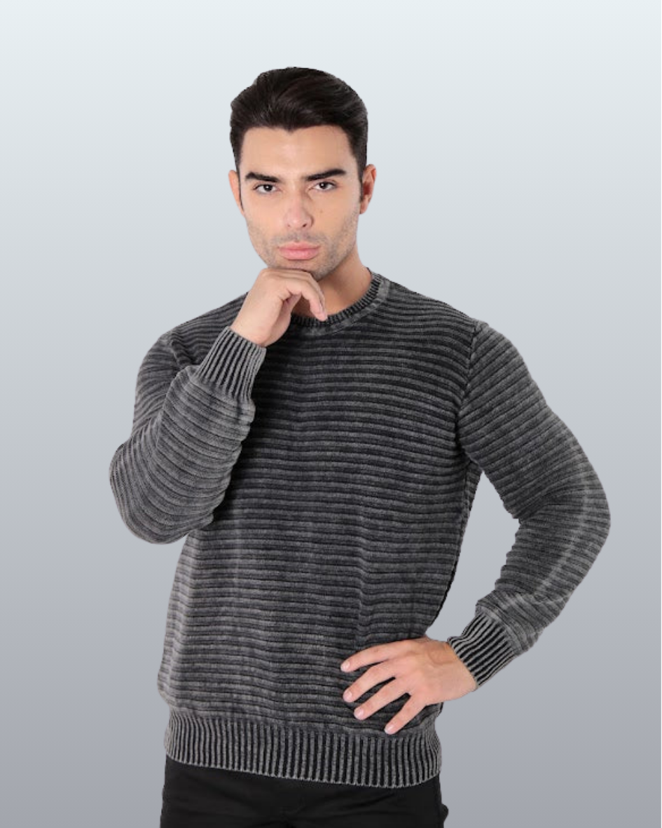 Suéter Tricot 3D Estonado Ushuaia