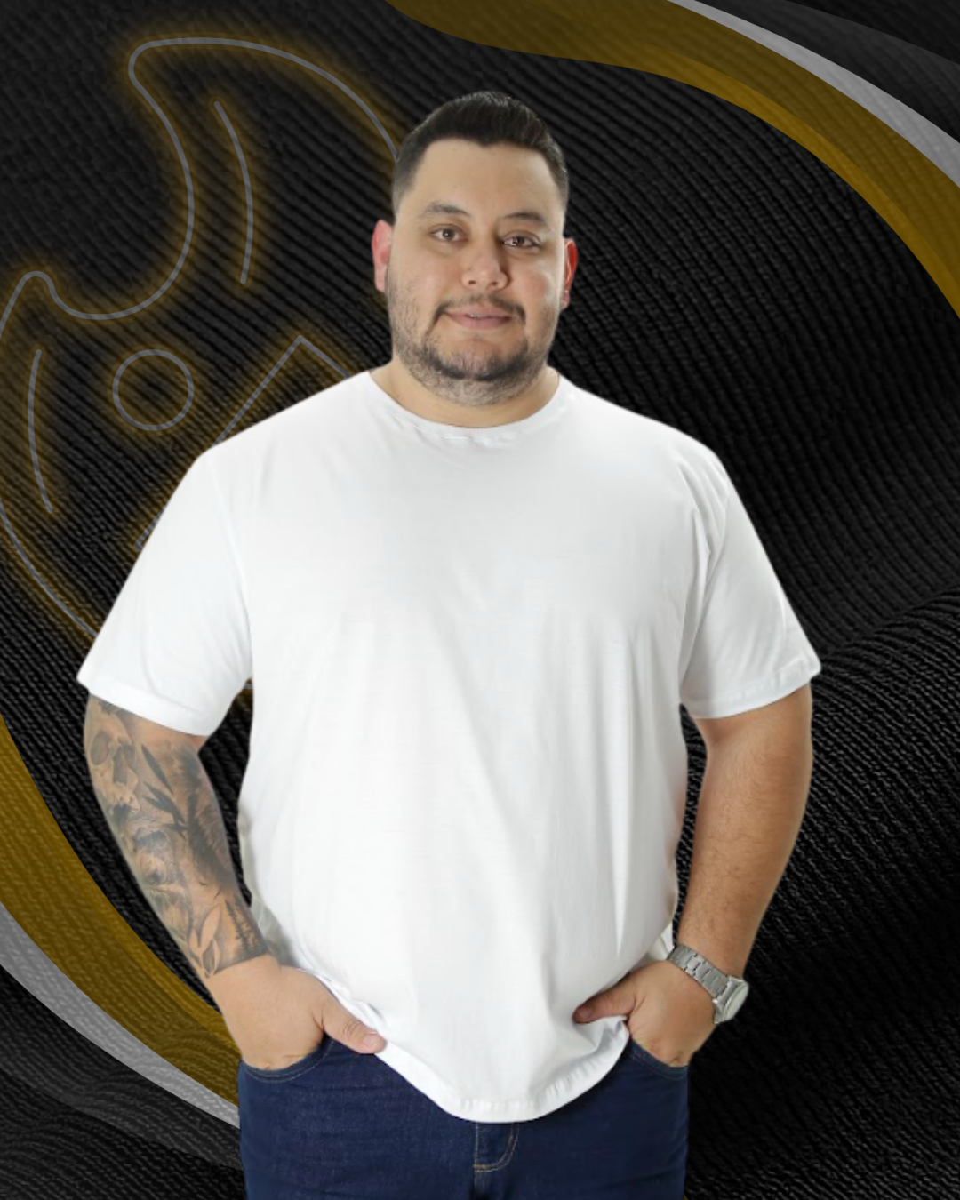 Camiseta Pima Plus Size