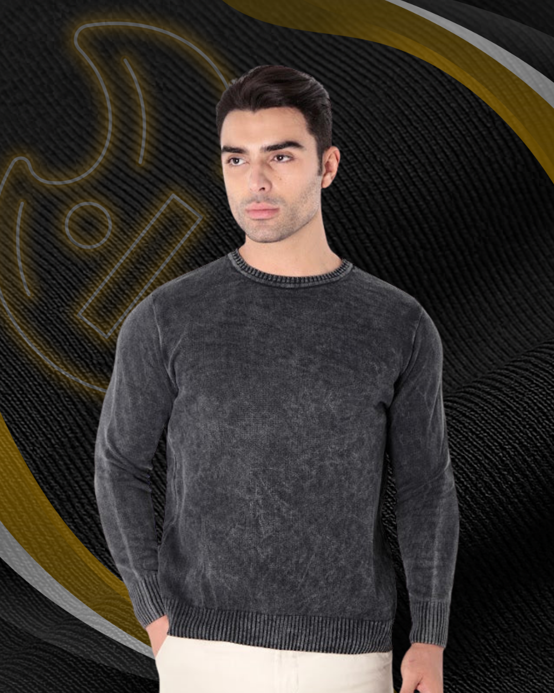 Suéter Tricot Prime Gola C Estonado